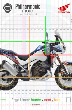 Honda Africa Twin Adventure Sports 2022 Pearl Glare White Tricolour