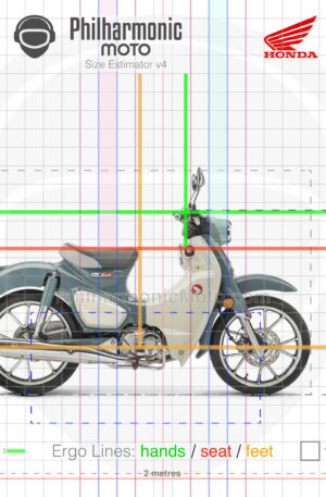 Honda C125 Super Cub 2023 Pearl Grey
