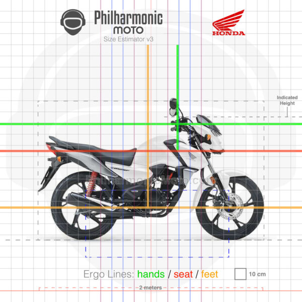 Honda CB125F 2023 Pearl Precious White