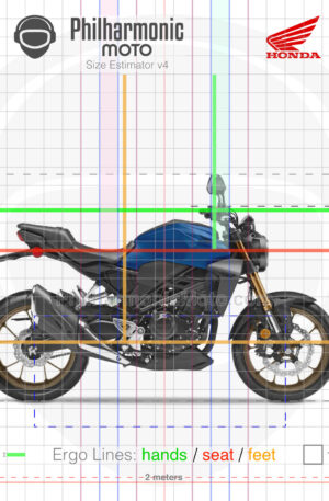Honda CB300R 2022 Matte Pearl Blue