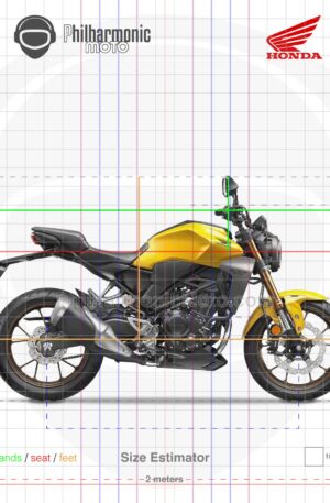 Honda CB300R 2023 Pearl Dusk Yellow