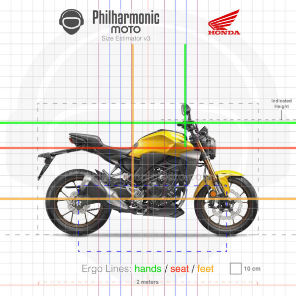 Honda CB300R 2023 Pearl Dusk Yellow