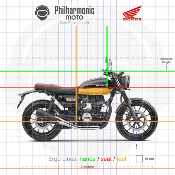 Honda CB350RS 2023 Black with Pearl Sports Yellow
