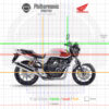 Honda CB400 Super Four (2014-2017) - Specs and ergonomics