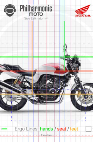 Honda CB400SF Super Four 2014 white red