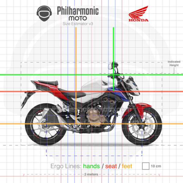 Honda CB500F 2016 Ross White Millennium Red Tricolor