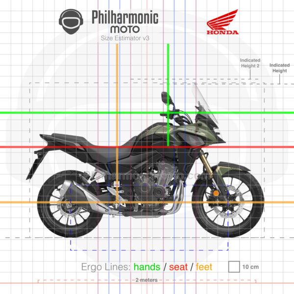 Honda CB500X 2022 Pearl Organic Green