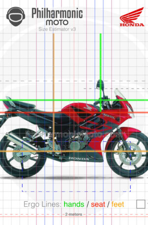 Honda CBR125R 2004 red black
