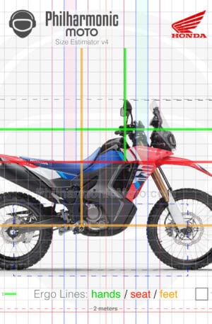 Honda CRF300L Rally 2025 Extreme Red