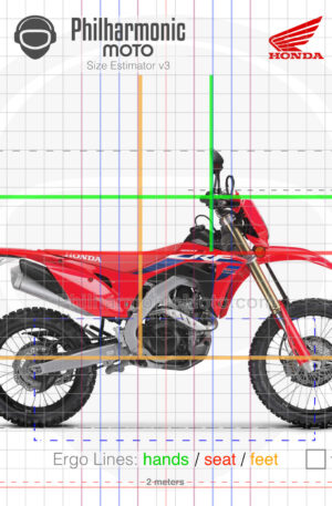 Honda CRF450RL 2024 Red