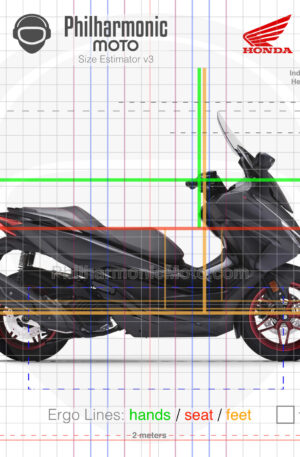 Honda Forza 125 2024 Special Edition Matt Cynos Grey Metallic with new red wheels