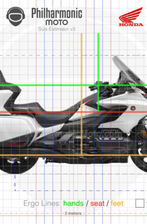 Honda Gold Wing Tour 2024 Pearl Glare Metallic Graphite Black