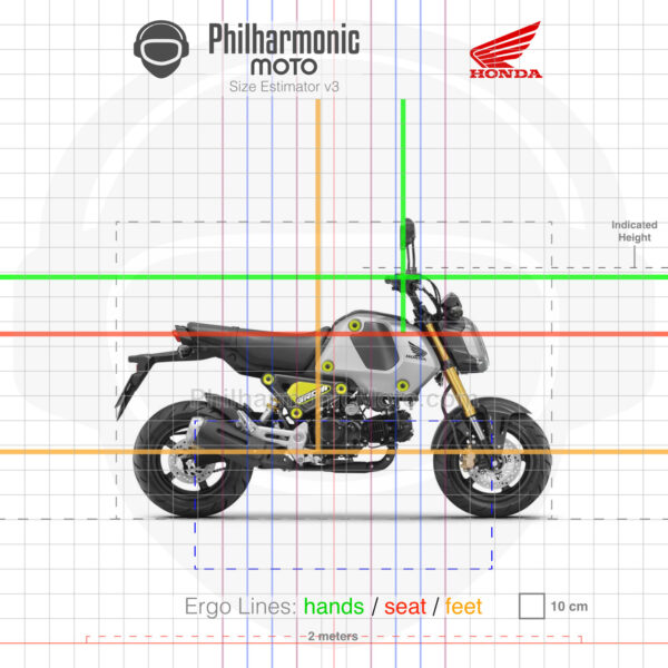 Honda Grom MSX125 2021 Force Metallic Silver