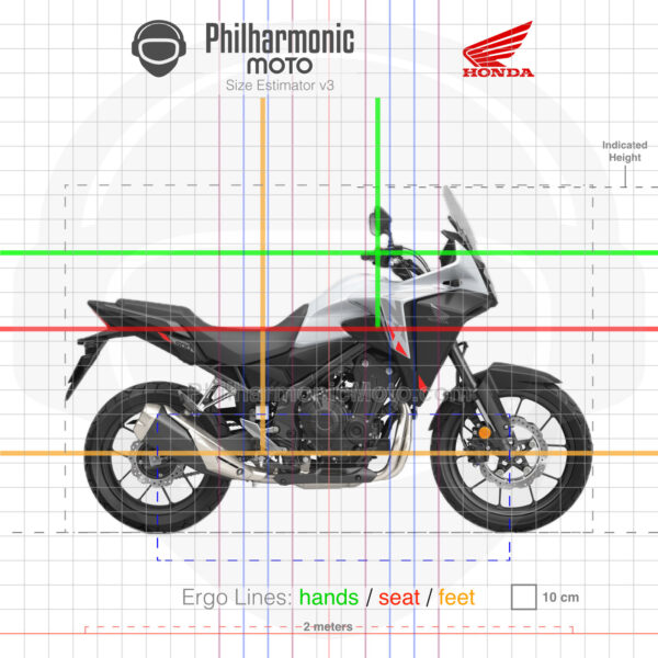 Honda NX500 2024 Pearl Horizon White