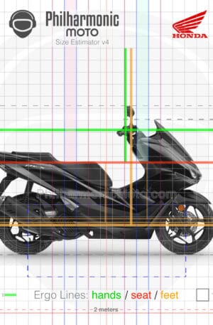 Honda PCX125 2025 Mat Galaxy Black Metallic