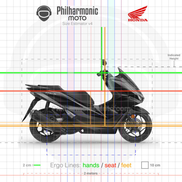 Honda PCX125 2025 Mat Galaxy Black Metallic