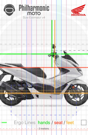 Honda PCX 160 2021 Pearl Jasmine White