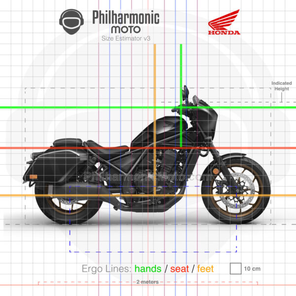 Honda Rebel 1100T CMX1100T Tour 2024 Gunmetal Black Metallic with bronze wheels