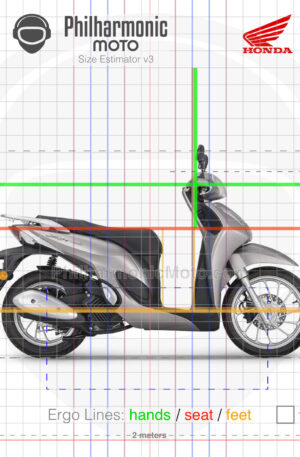 Honda SH Mode 125 2024 Mat Techno Silver Metallic