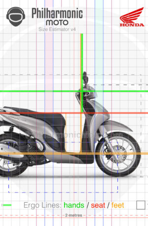 Honda SH Mode 125 2024 Mat Techno Silver Metallic