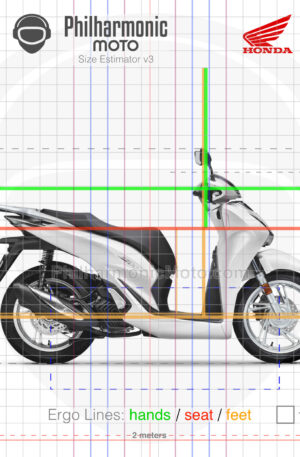 Honda SH125i 2020 Pearl Cool White