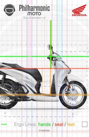 Honda SH125i 2020 Pearl Cool White