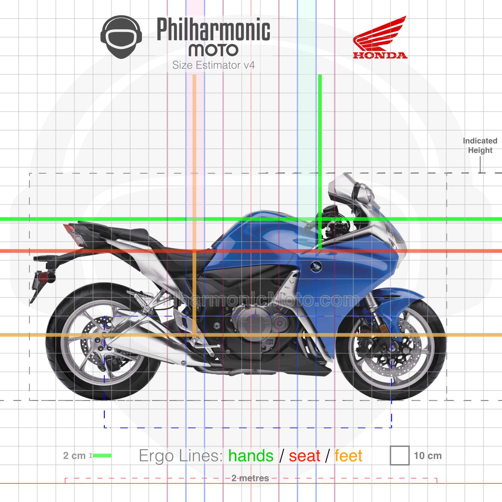 Honda VFR1200F 2012 Fancy Name Blue