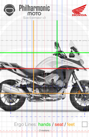 Honda VFR800X Crossrunner 2017 white