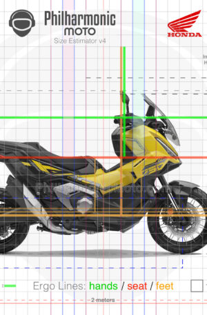 Honda X-ADV 2025 Matte Gold Finch Yellow