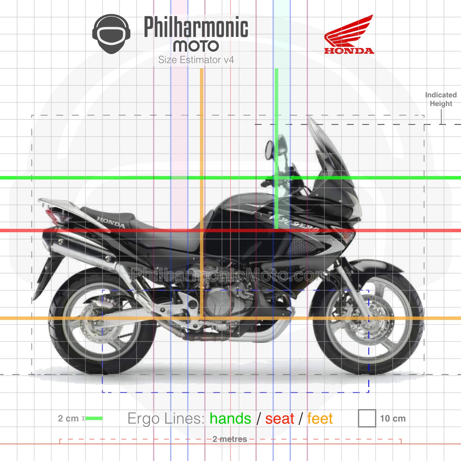 Honda XL1000V Varadero 2008 black