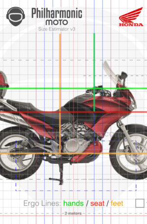 Honda XL125V Varadero 2011 Pearl Siena Red