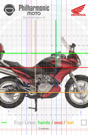 Honda XL125V Varadero 2011 Pearl Siena Red