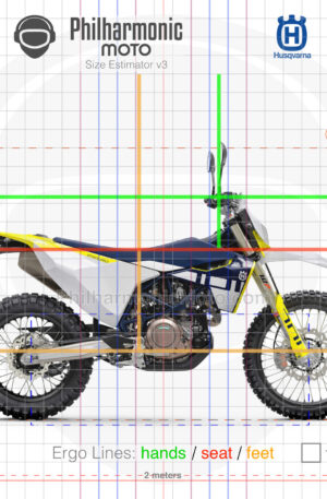Husqvarna 701 Enduro 2023 white and blue