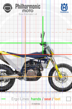 Husqvarna 701 Enduro 2023 white and blue