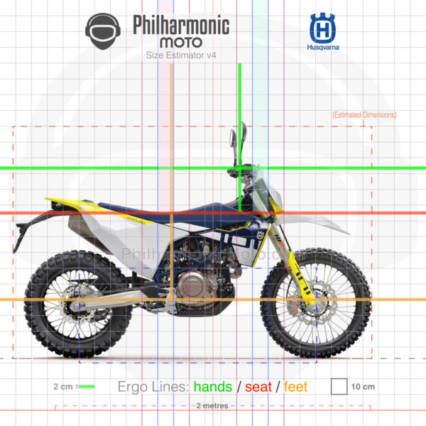 Husqvarna 701 Enduro 2023 white and blue
