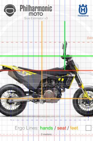 Husqvarna 701 Supermoto 2023 black and grey