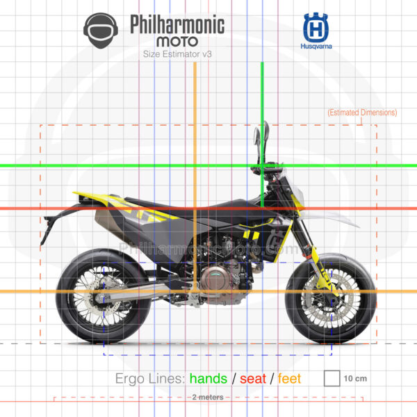 Husqvarna 701 Supermoto 2023 black and grey