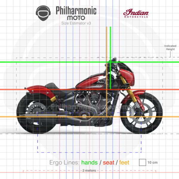 Indian 101 Scout 2025 Sunset Red Metallic with Graphics-01