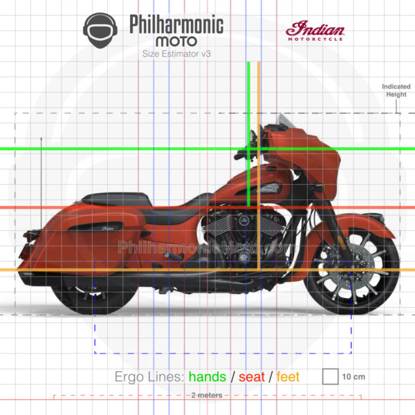 Indian Chieftain Dark Horse 2023 Copper Metallic