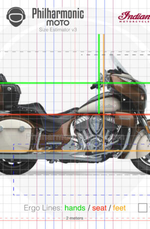 Indian Roadmaster 2023 Silver Quartz Metallic over Bronze Pearl Metallic