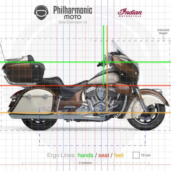 Indian Roadmaster 2023 Silver Quartz Metallic over Bronze Pearl Metallic