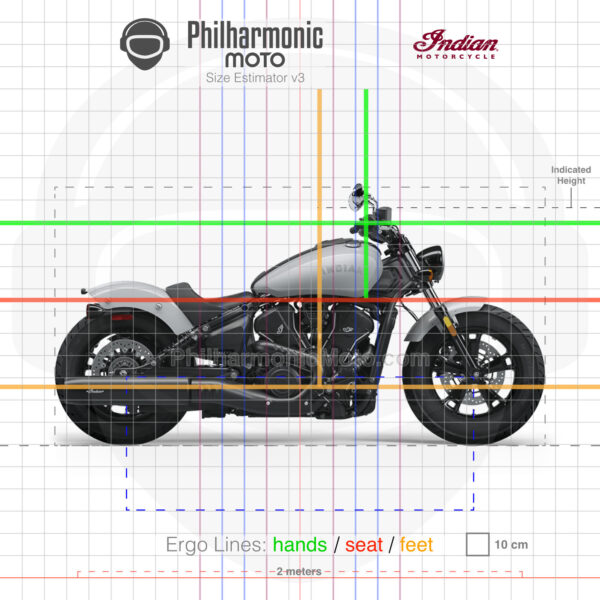 Indian Scout Sixty Bobber 2025 Ghost White Metallic Smoke