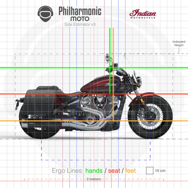 Indian Super Scout 2025 Maroon Metallic with Graphics