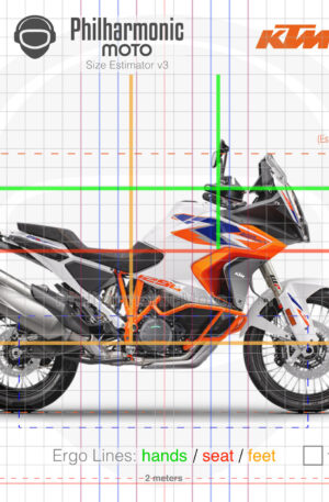 KTM 1290 Super Adventure R 2023 white