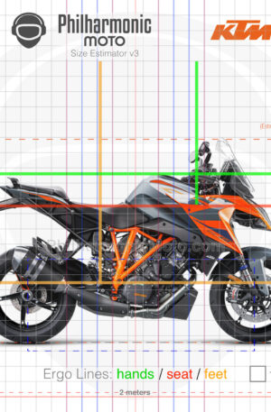 KTM 1290 Super Duke GT 2023 orange
