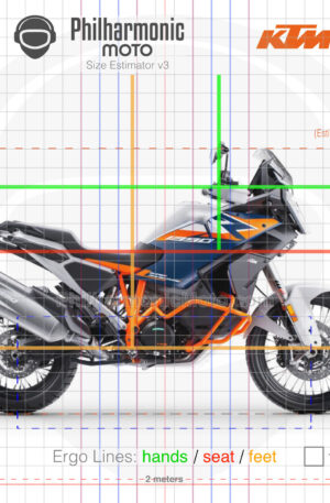 KTM 1390 Super Adventure R 2025 blue