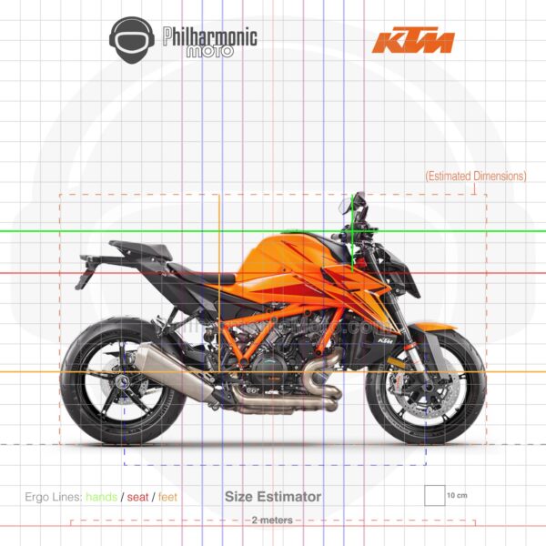 KTM 1390 Super Duke R 2024 orange