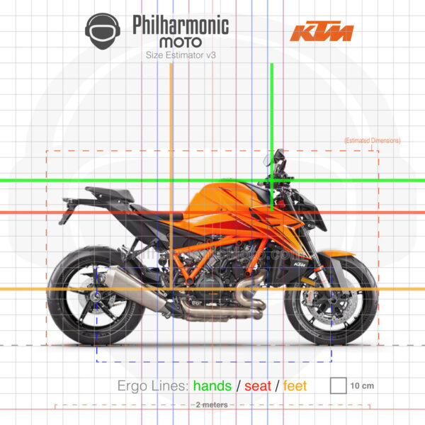 KTM 1390 Super Duke R 2024 orange