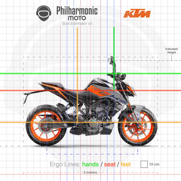 KTM 200 Duke 2023 grey