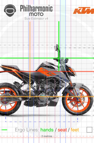 KTM 200 Duke 2023 grey